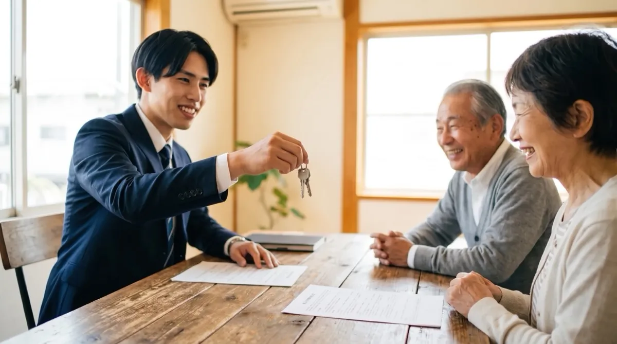 不動産売買仲介(鍵のお引き渡し)